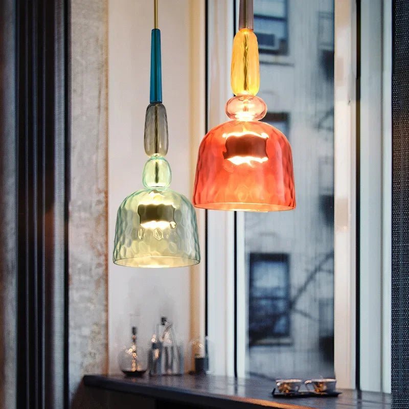 Colorful Glass Pendant Light - Lattea Global
