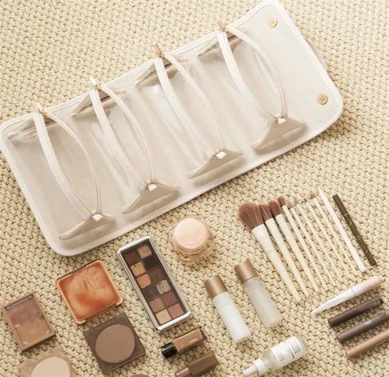 Compact Toiletry Organizer – Travel - Friendly Essentials Bag - Lattea Global