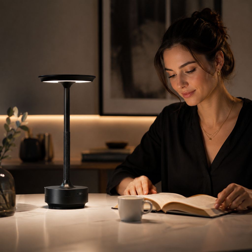 Cordless Table Lamp 3-Mode Touch Sensitive Lattea