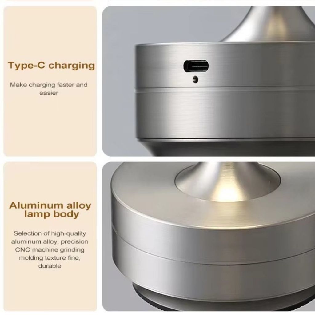 Cordless Table Lamp 3-Mode Touch Sensitive Lattea