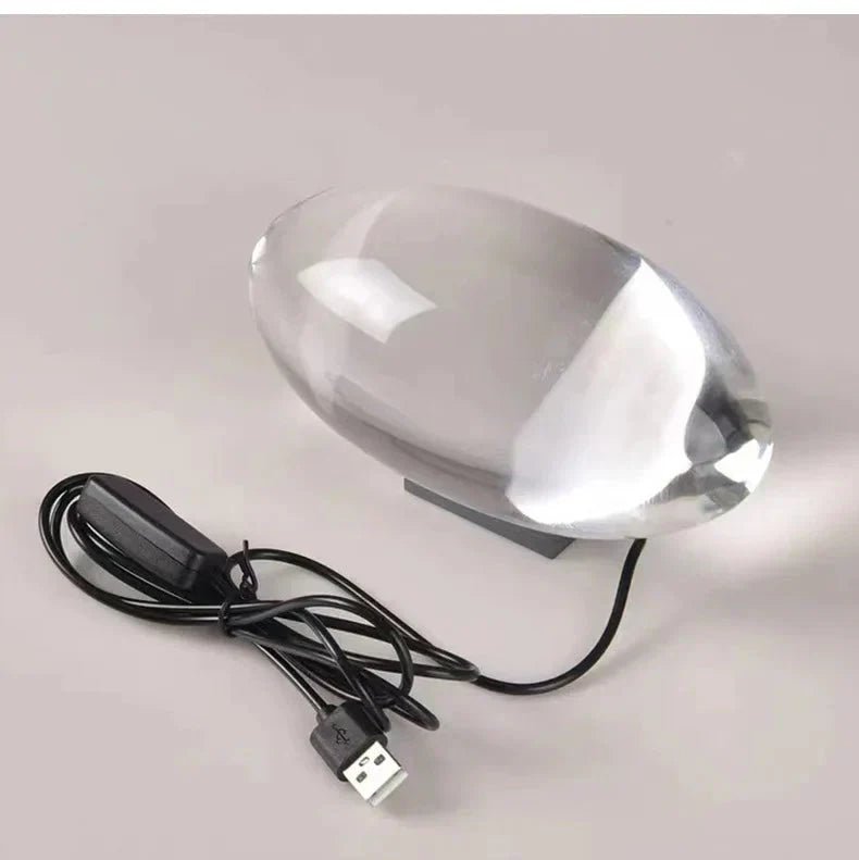 Crystal Projection Lamp with Colorful Light Effects - Lattea Global