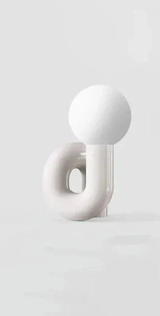 Curved Pipe Nordic Table Lamp - Lattea Global