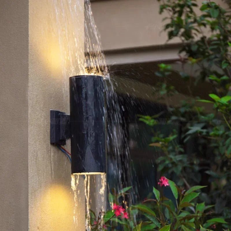 CylinderGlow LED Wall Lamp - Modern Cylinder Design & Dual Lighting - Lattea Global