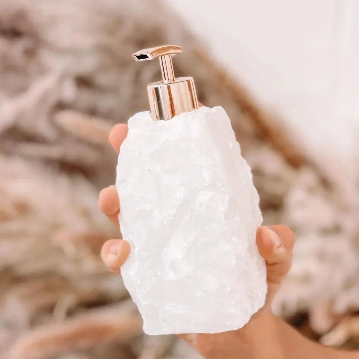 Deluxe Crystal Soap Dispenser – Elegant & Functional Bath Accessory - Lattea Global
