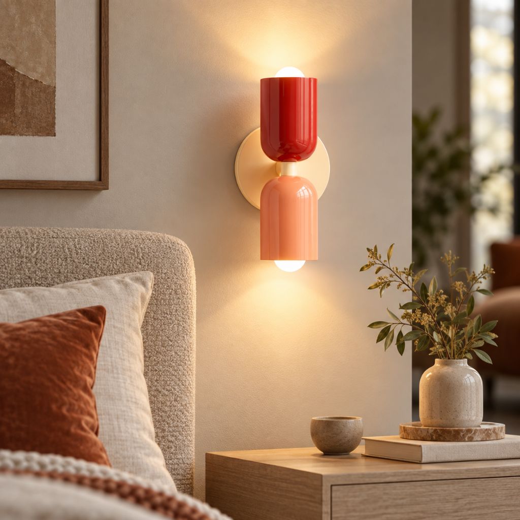 Double-Head Iron LED Wall Light – Up & Down