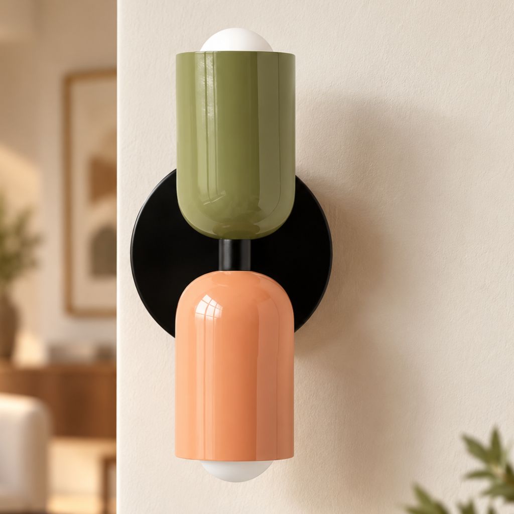 Double-Head Iron LED Wall Light – Up & Down