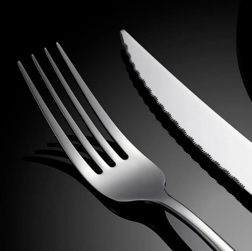 Drillan Cutlery Set with Luxury Textured Design - Lattea Global