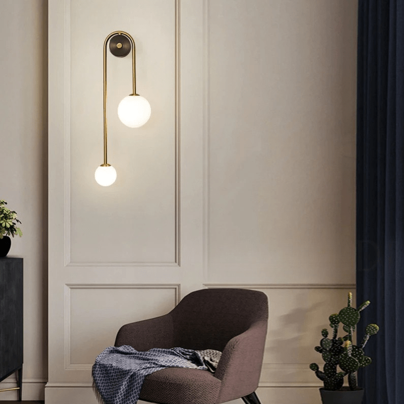 Dual - Globe LED Wall Sconce - Lattea Global