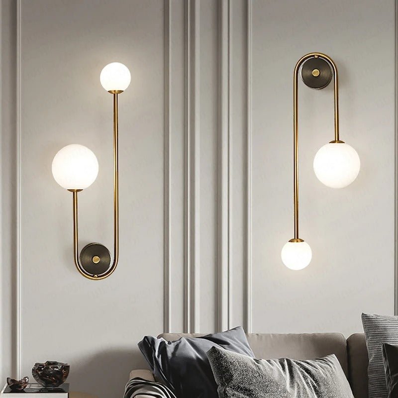 Dual - Globe LED Wall Sconce - Lattea Global