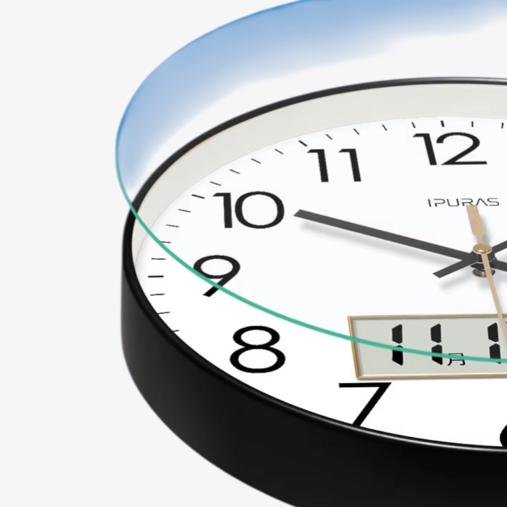 EcoDial Smart Wall Clock with Thermometer - Lattea Global