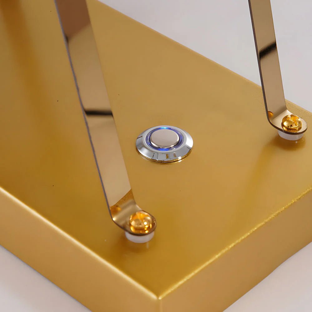 Ferris Wheel Gold Iron Table Lamp - Lattea Global