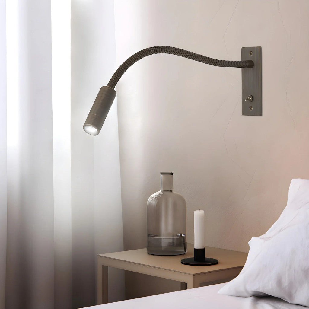 FlexiBeam Adjustable Gooseneck Wall Lamp