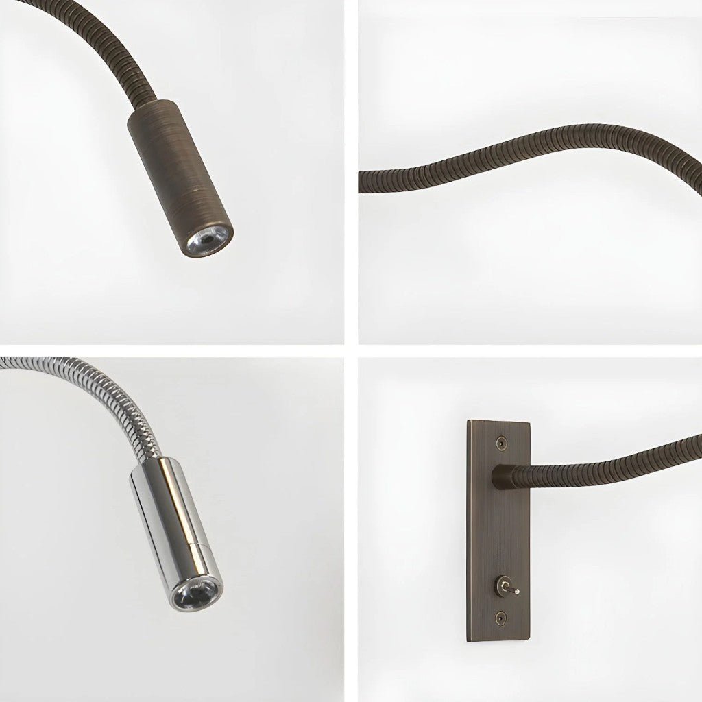 FlexiBeam Adjustable Gooseneck Wall Lamp