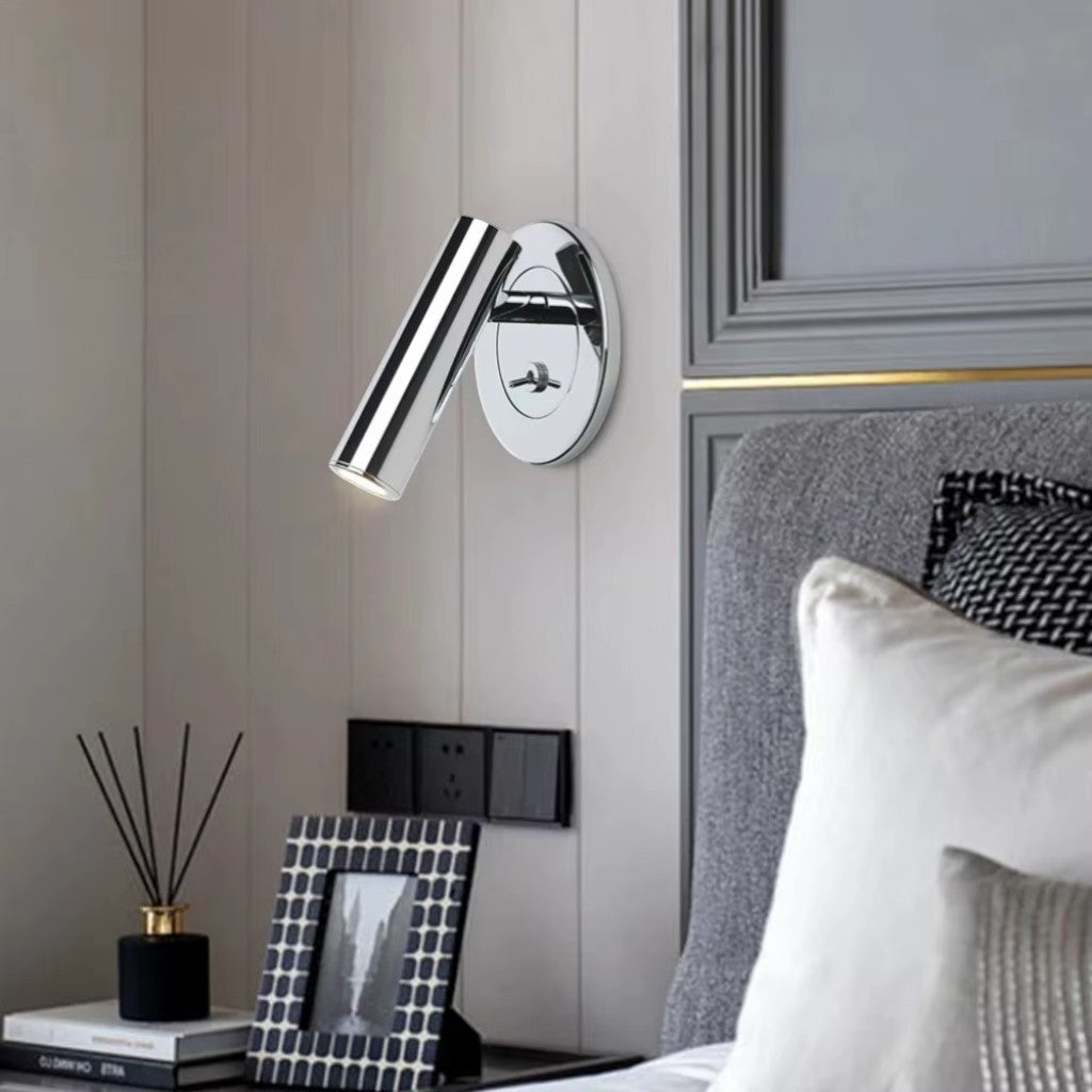 FlexiLight Adjustable Wall Reading Lamp with Switch