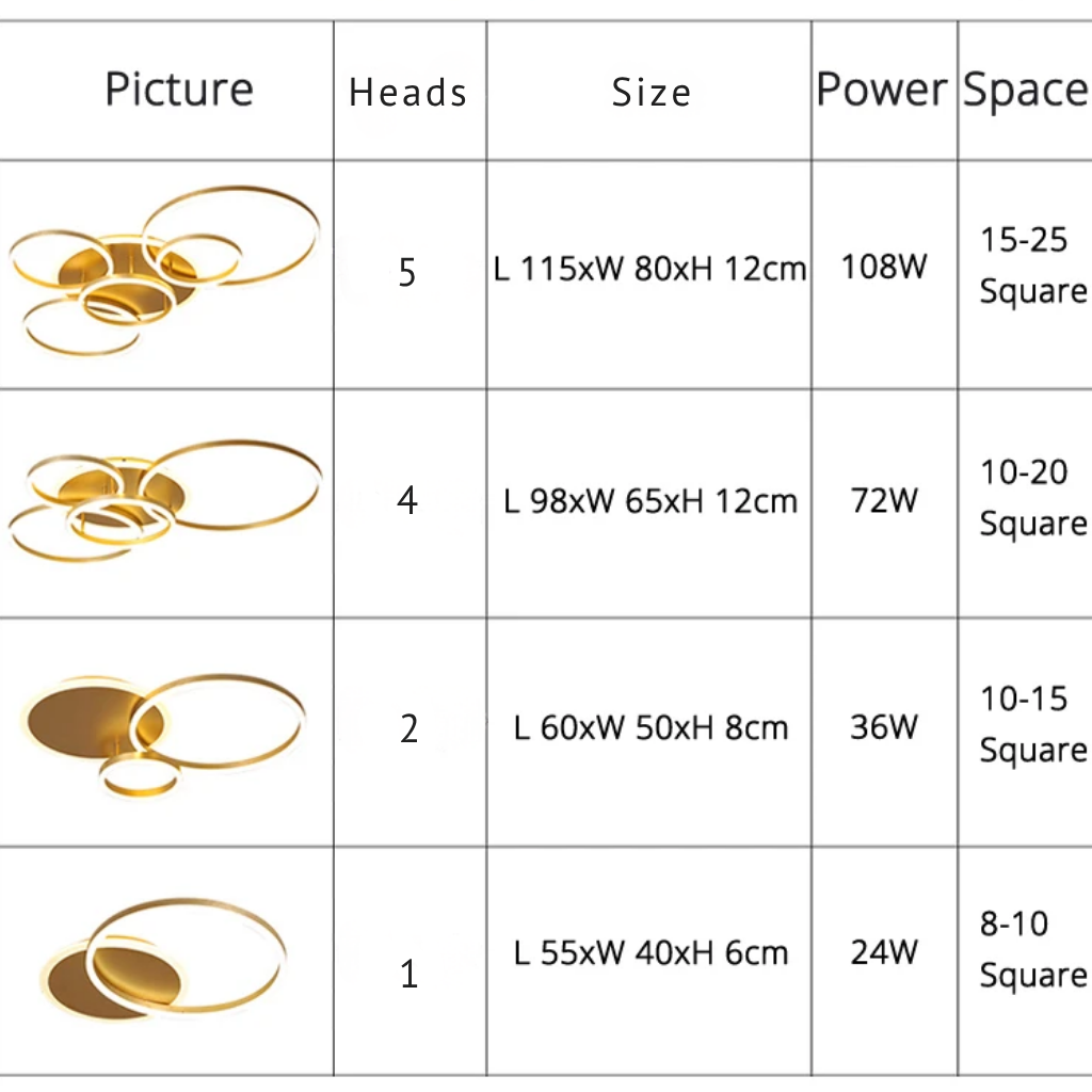 Floating Ring LED Ceiling Lamp