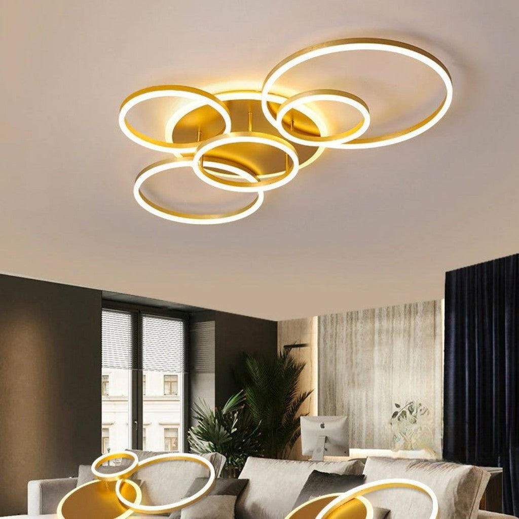 Floating Ring LED Ceiling Lamp