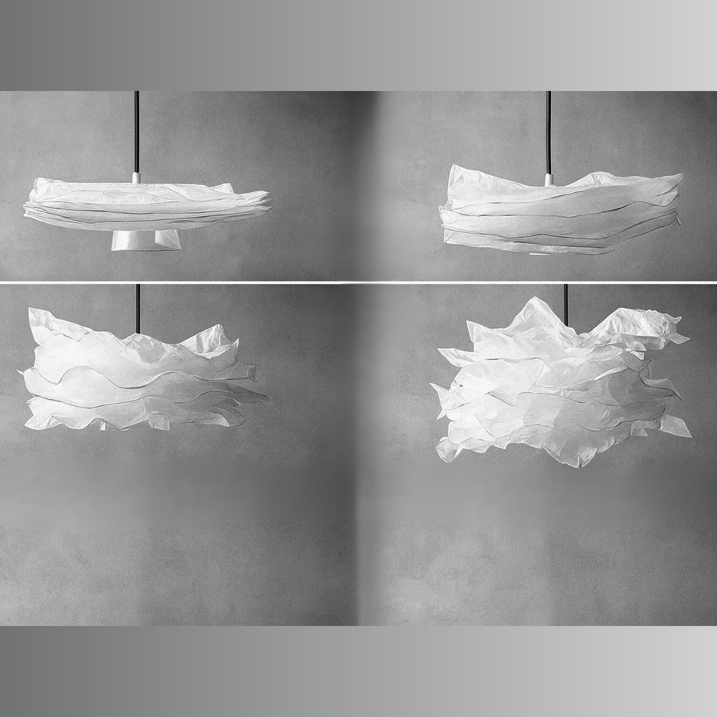 Flower Light - DIY Origami LED Pendant Lighting