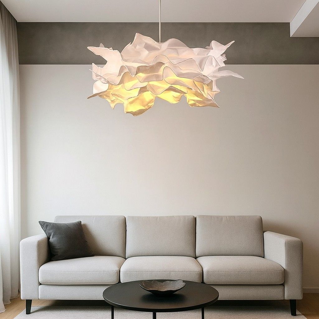 Flower Light - DIY Origami LED Pendant Lighting