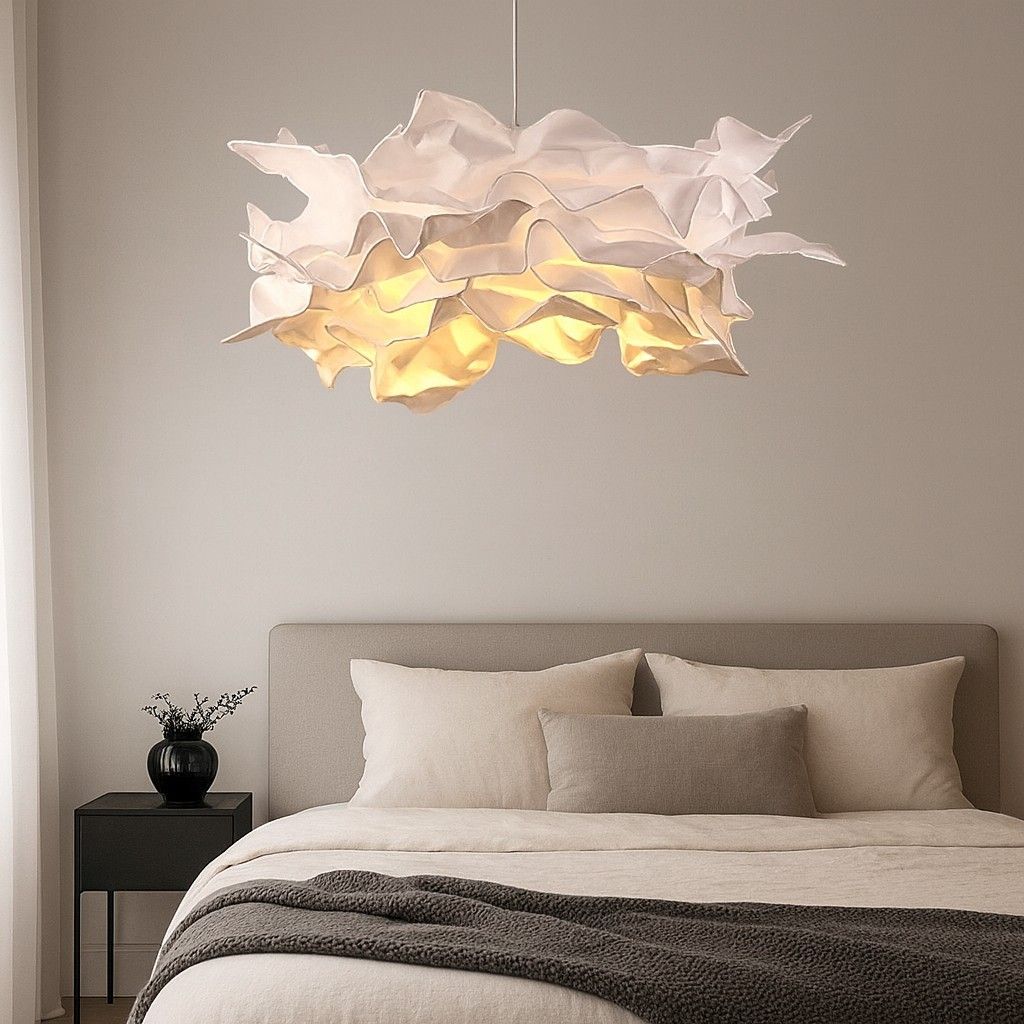 Flower Light - DIY Origami LED Pendant Lighting