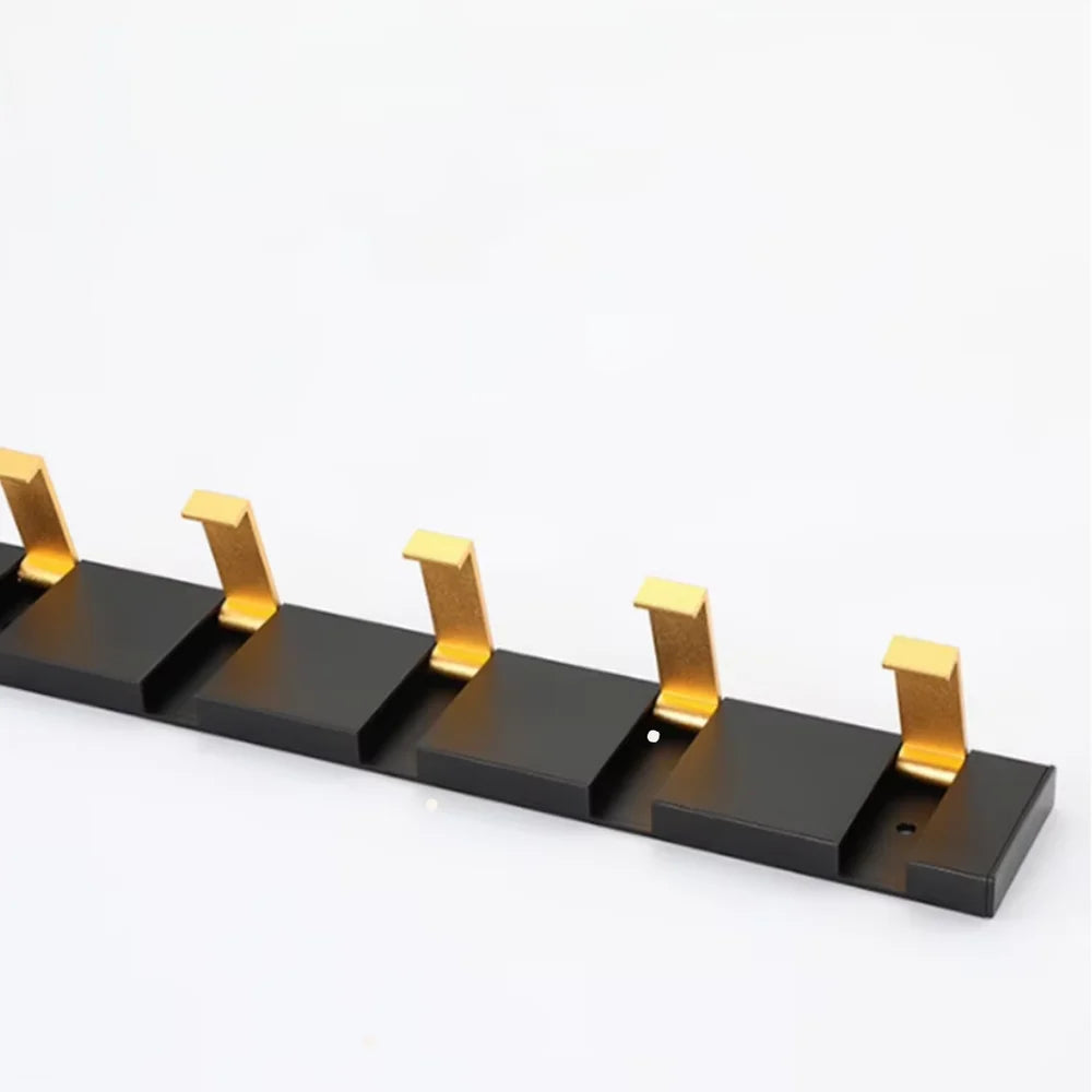 Foldable wall hook minimalist stainless steel 2 to 6 hooks – view 8