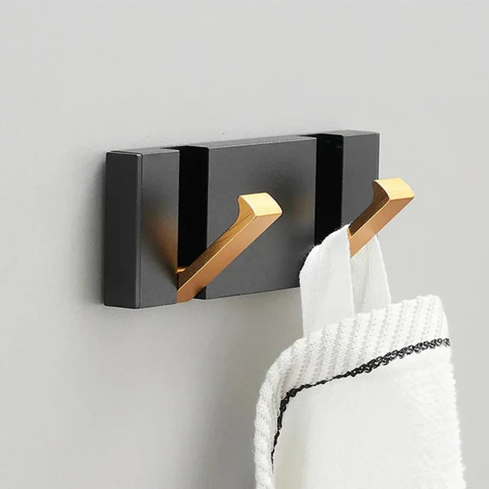 Foldable wall hook minimalist stainless steel 2 to 6 hooks – view 9