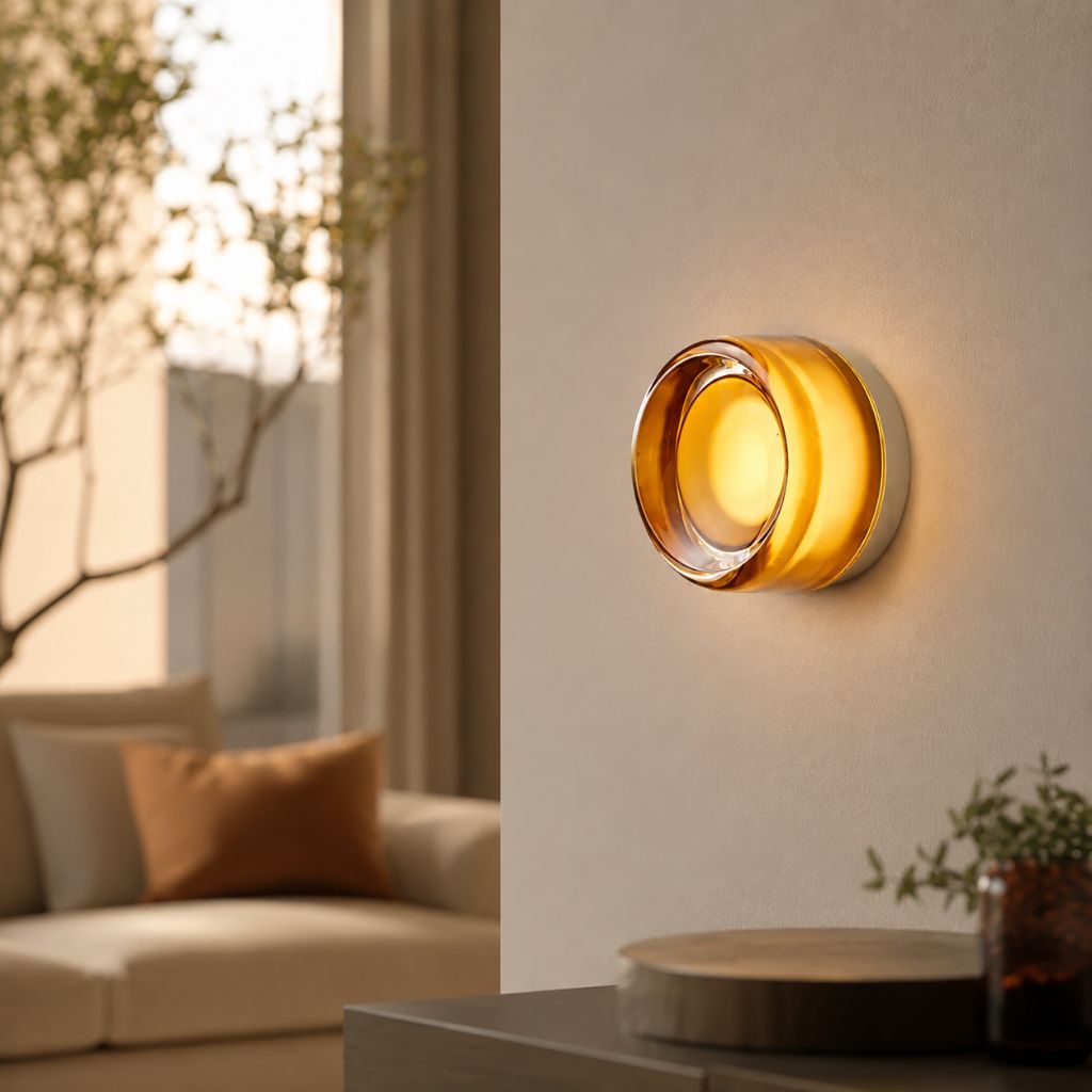 Frosted Glass Wall Sconce