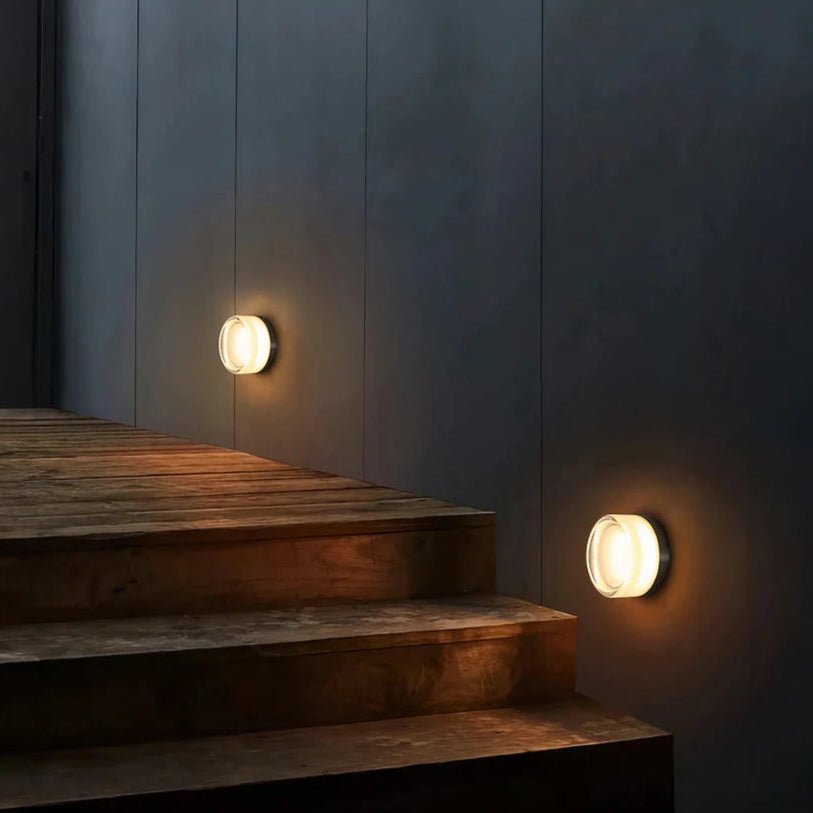 Frosted Glass Wall Sconce - Lattea Global