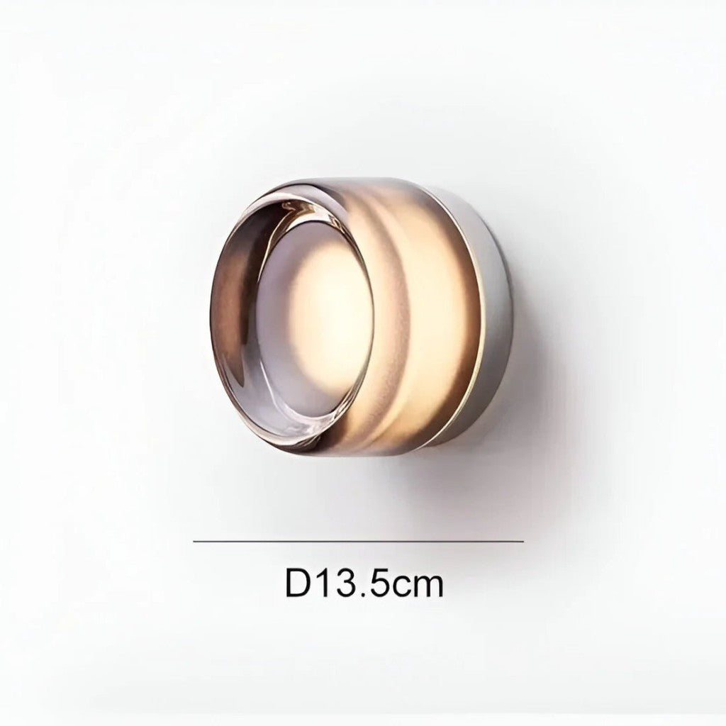 Frosted Glass Wall Sconce