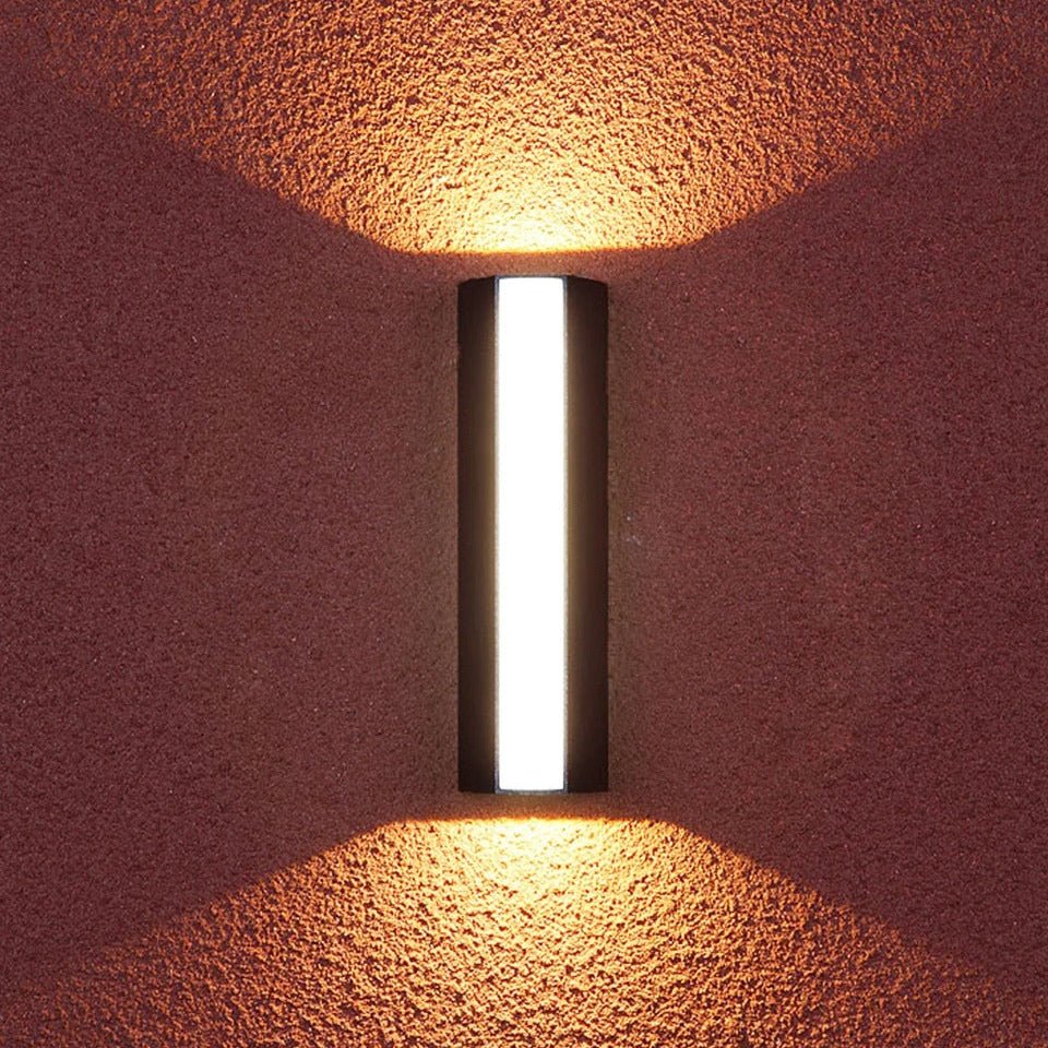 Garden Sconce - Outdoor Up and Down Coastal Wall Light - Lattea Global