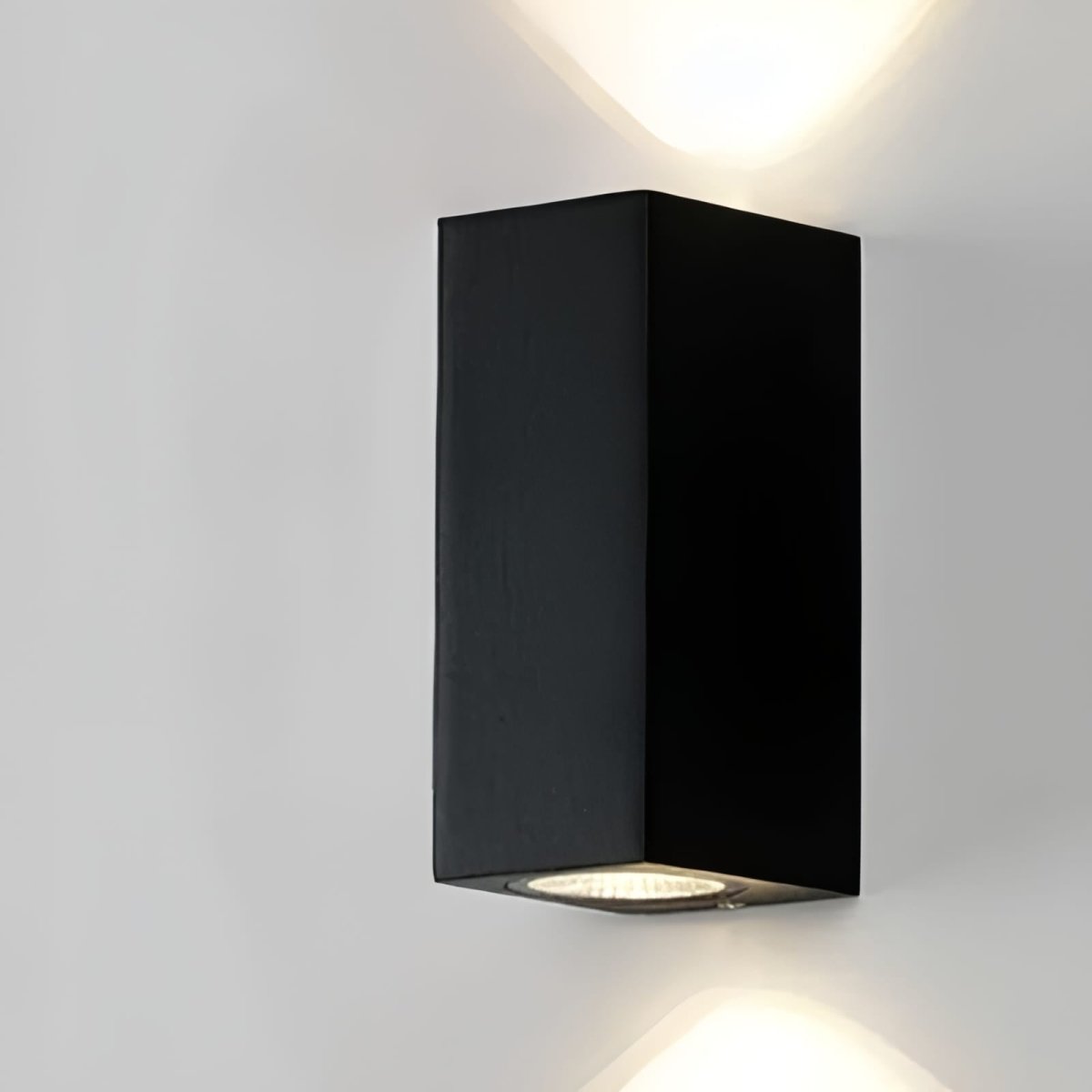 Geometric Black Up Down Wall Light - Lattea Global