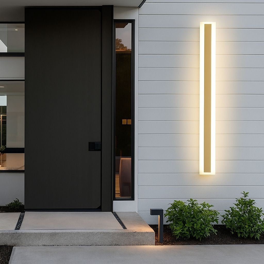 Golden Waterproof LED External Wall Lights