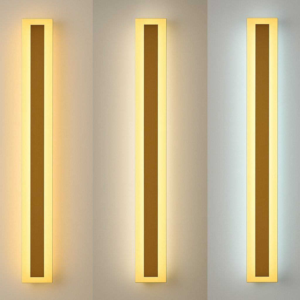 Golden Waterproof LED External Wall Lights