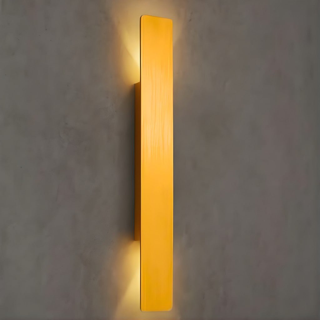 Golden Weatherproof LED Wall Lights - Outdoor Style and Durability