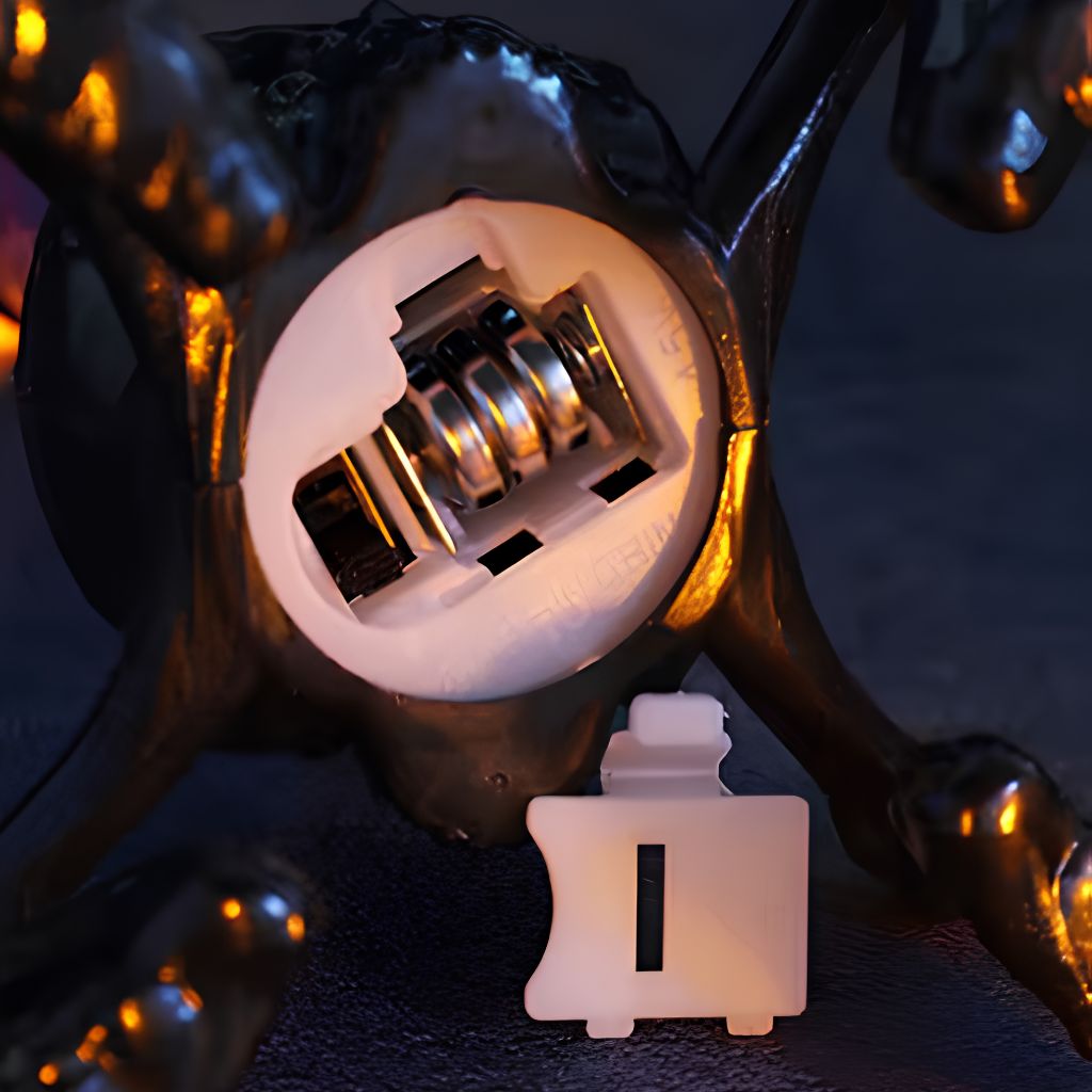 Halloween Skeleton Flameless LED Candle Table Decoration