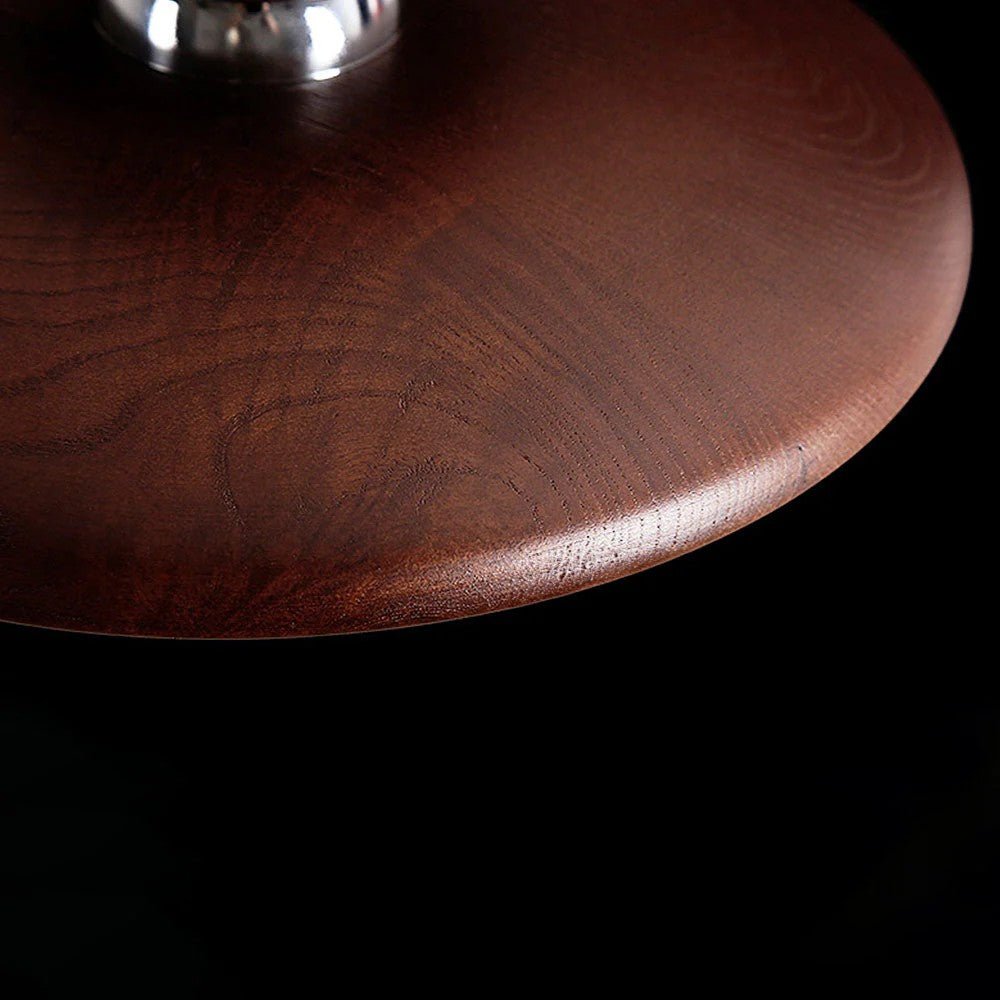 HaloWood Nordic Wood Round Ceiling Light - Lattea Global