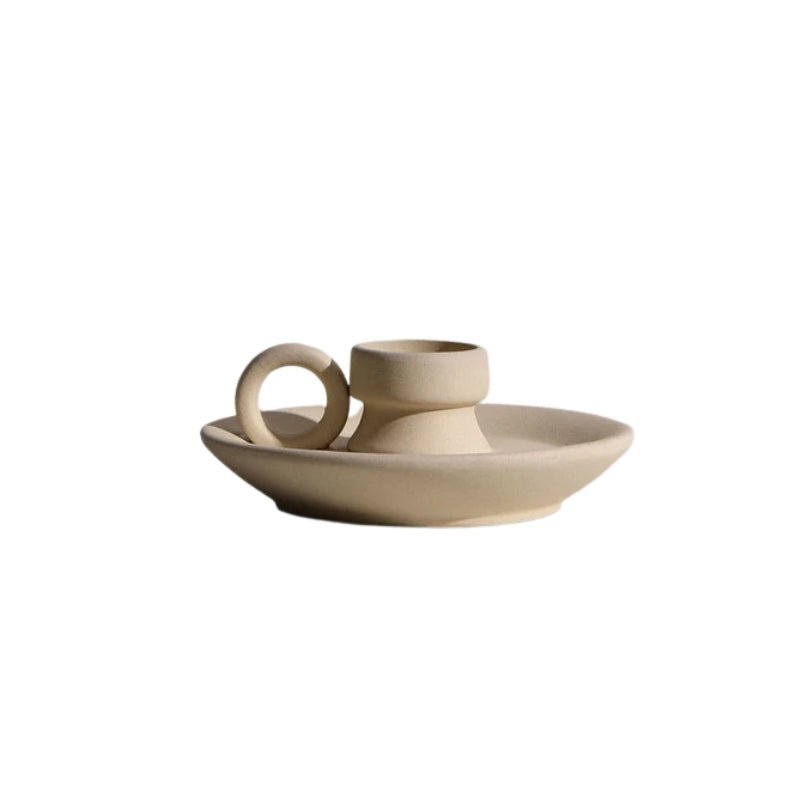 Handmade Ceramic Vase & Candle Holders - Lattea Global