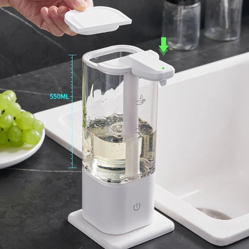 Hands - Free Automatic Soap Dispenser – Rechargeable & Efficient - Lattea Global