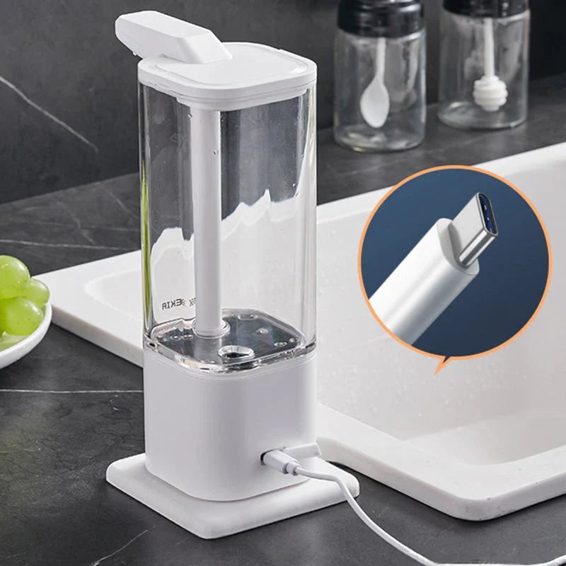 Hands - Free Automatic Soap Dispenser – Rechargeable & Efficient - Lattea Global