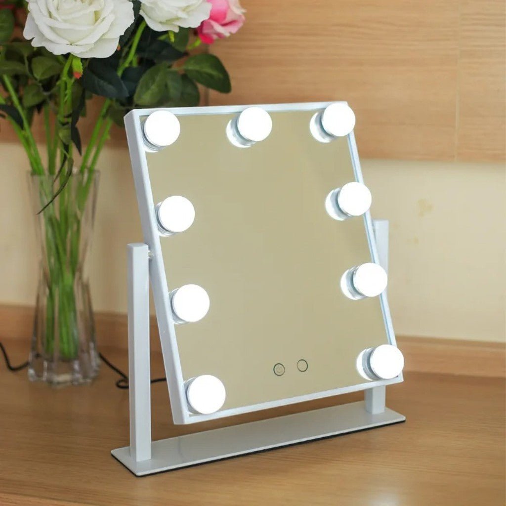 Hollywood Vanity Mirror with LED Bulbs 360° Rotation - Lattea Global
