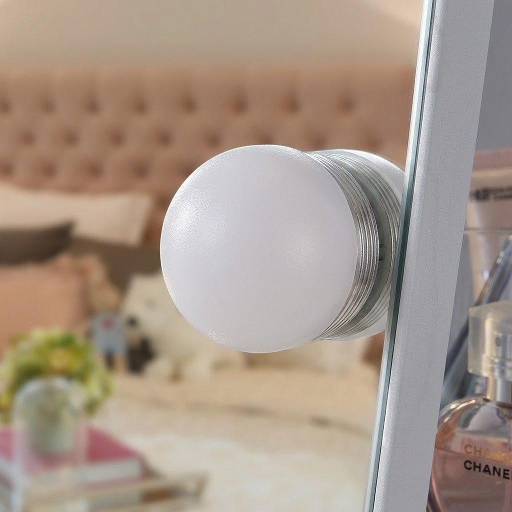 Hollywood Vanity Mirror with LED Bulbs 360° Rotation - Lattea Global