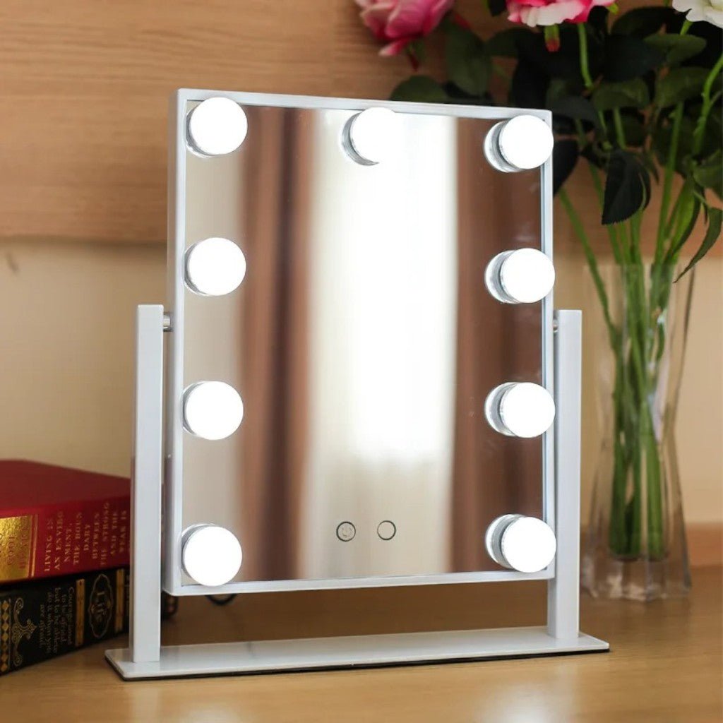 Hollywood Vanity Mirror with LED Bulbs 360° Rotation - Lattea Global