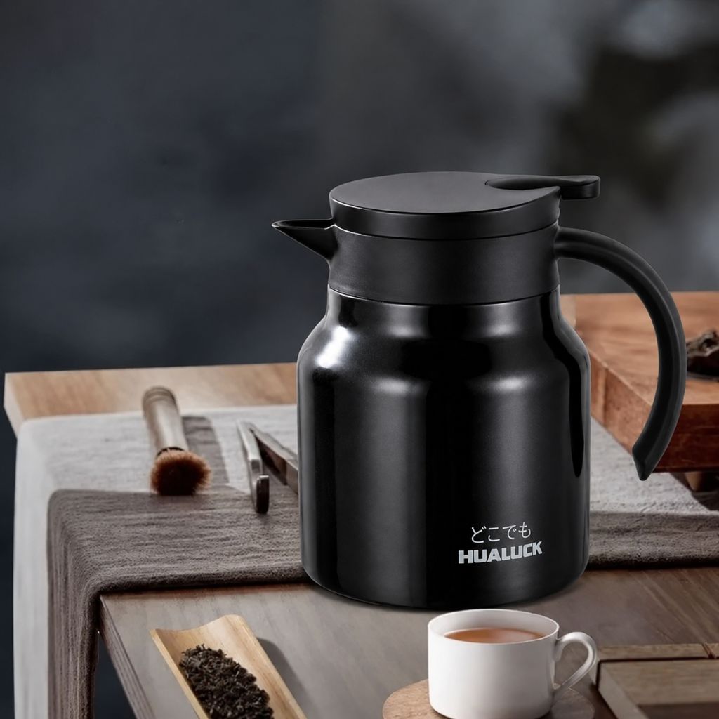 Insulated Teapot with Built-in Infuser and Ceramic Stainless Steel Liners