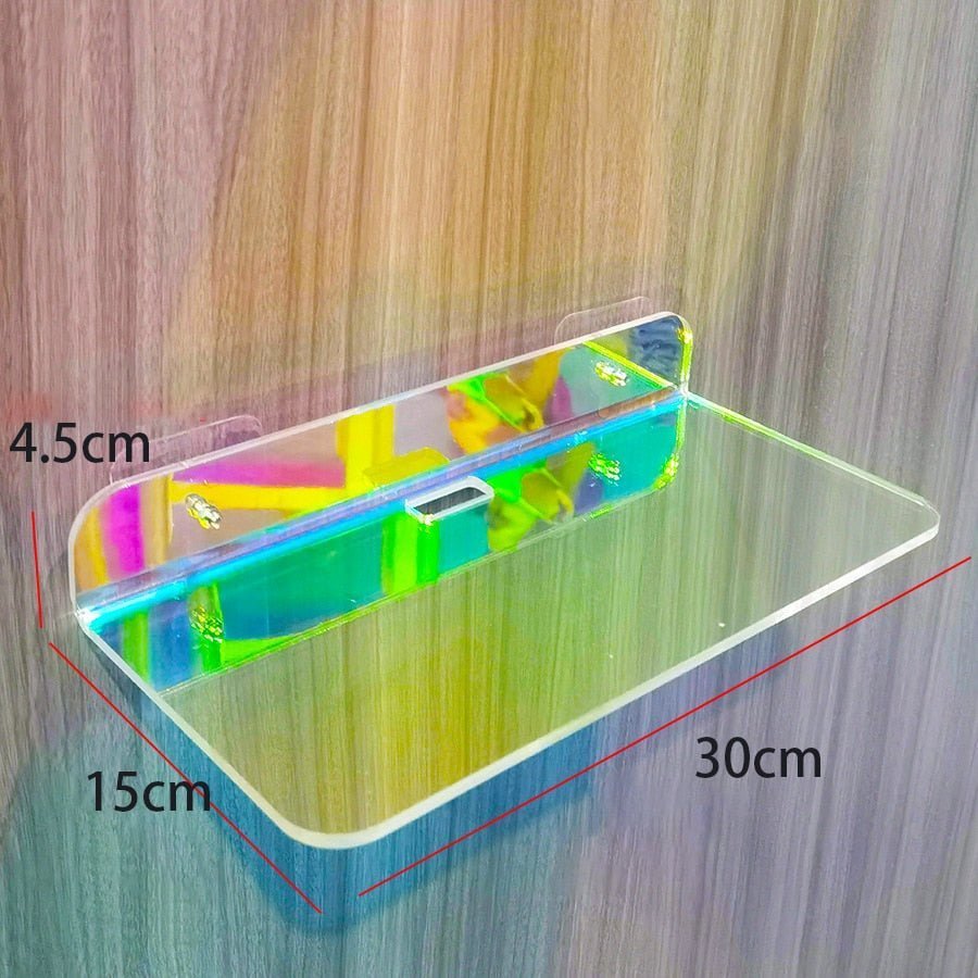 Invisible Acrylic Floating Wall Shelves - Lattea Global
