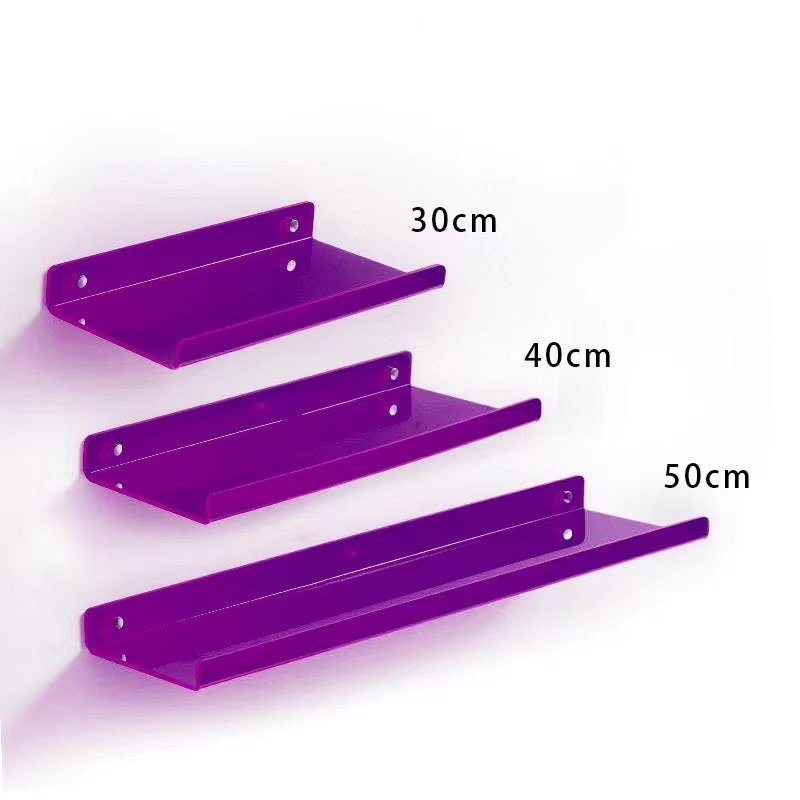 Invisible Acrylic Floating Wall Shelves - Lattea Global