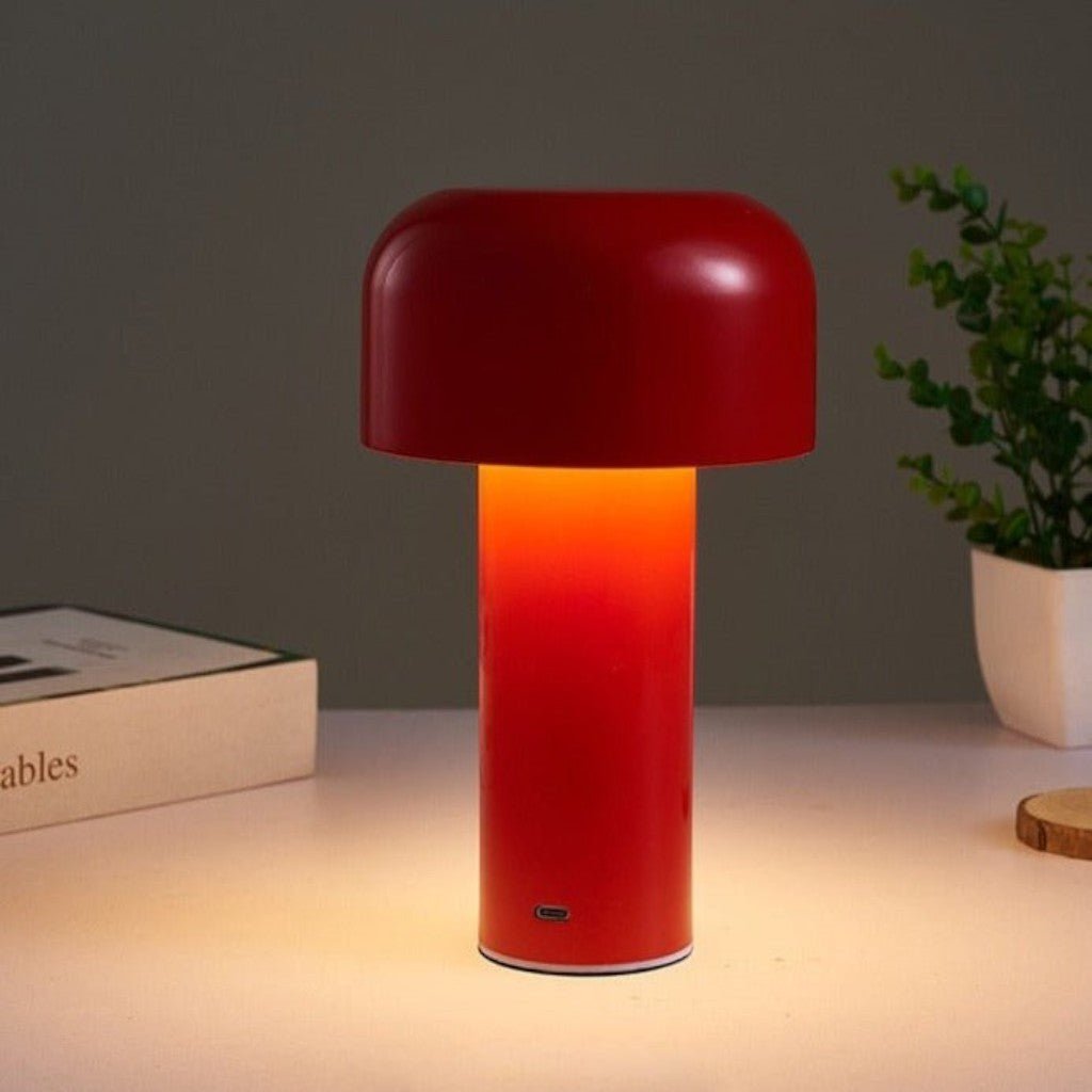 Italian Cordless Table Lamp with Tricolor Dimming - Lattea Global