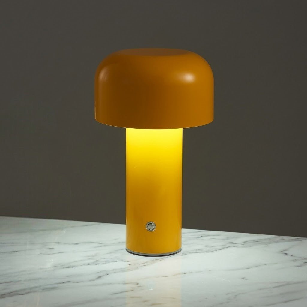 Italian Cordless Table Lamp with Tricolor Dimming - Lattea Global