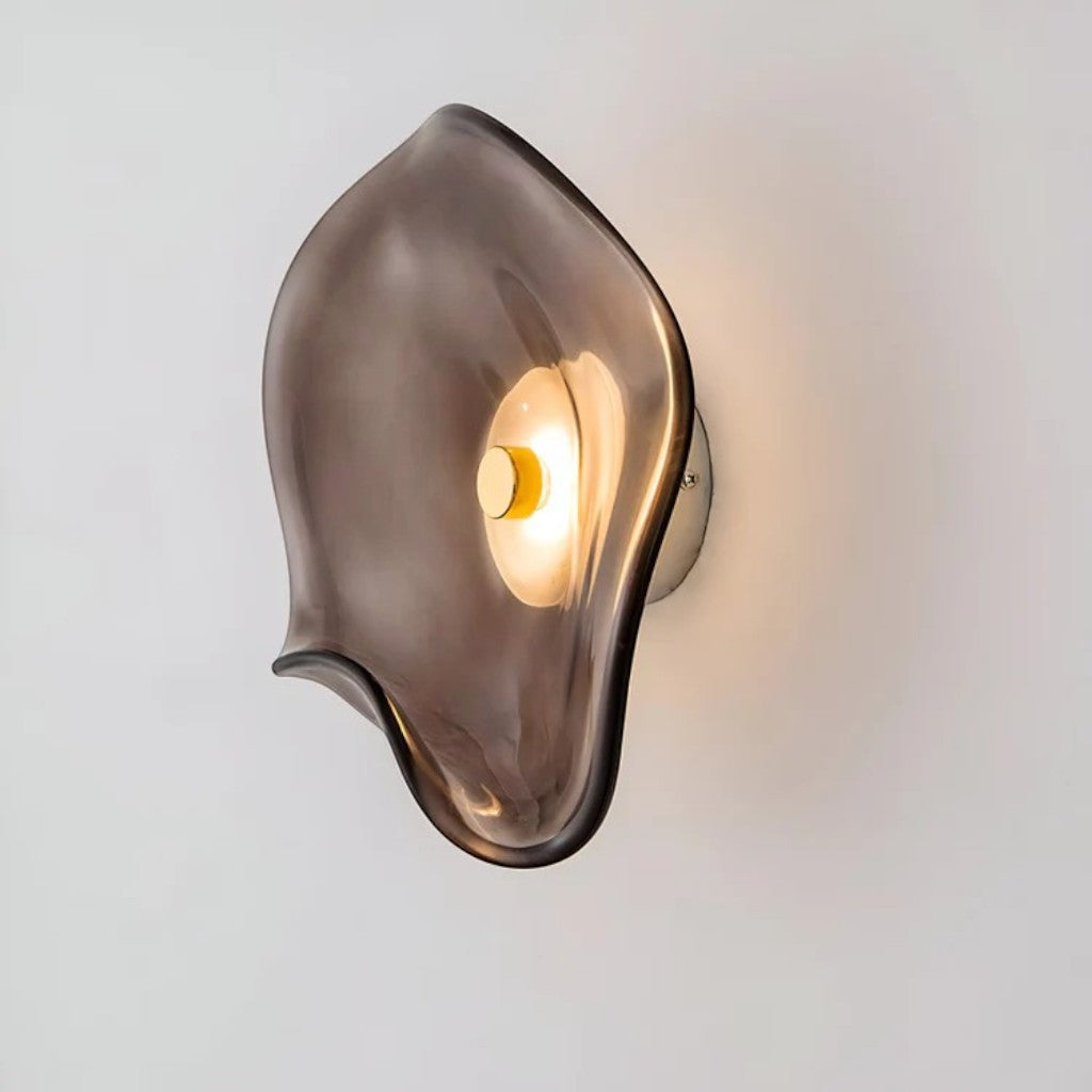 Japandi Glass Dimmable Wall Light Sconce