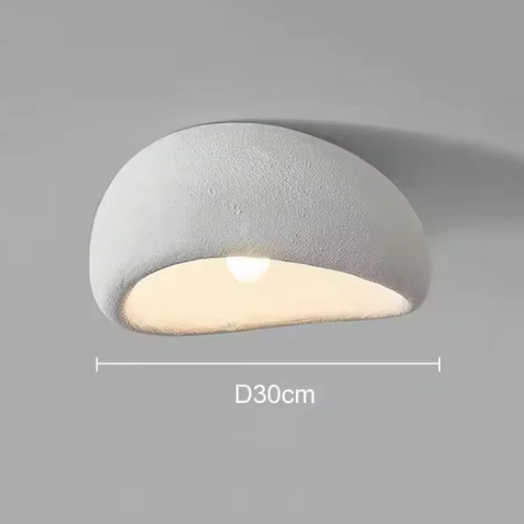 Japandi Wabi Sabi Resin Ceiling Light
