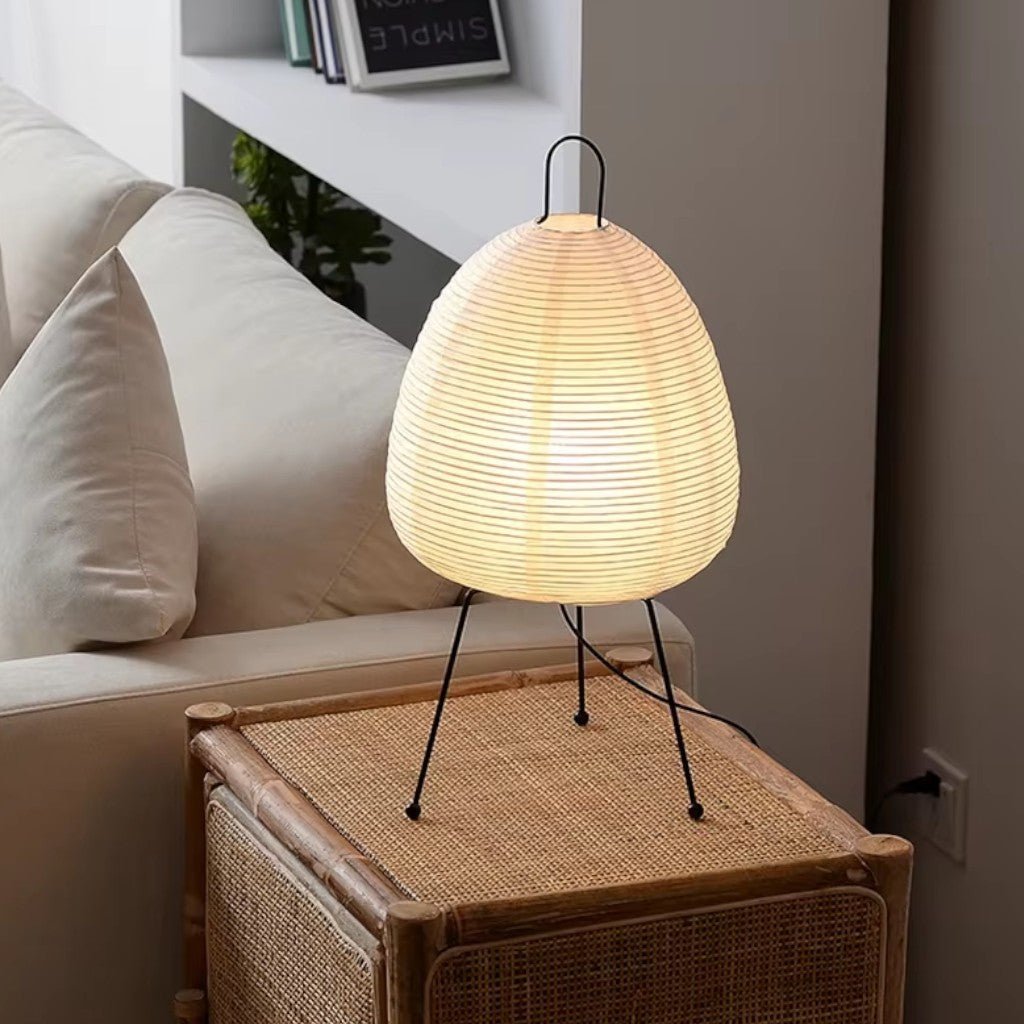 Japanese Paper Lantern Floor Lamp | Stand Light for Home - Lattea Global