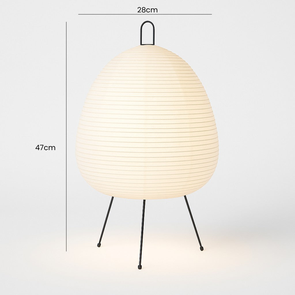 Japanese Paper Lantern Floor Lamp | Stand Light for Home